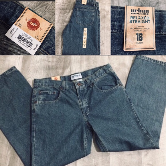 urban pipeline jeans relaxed straight